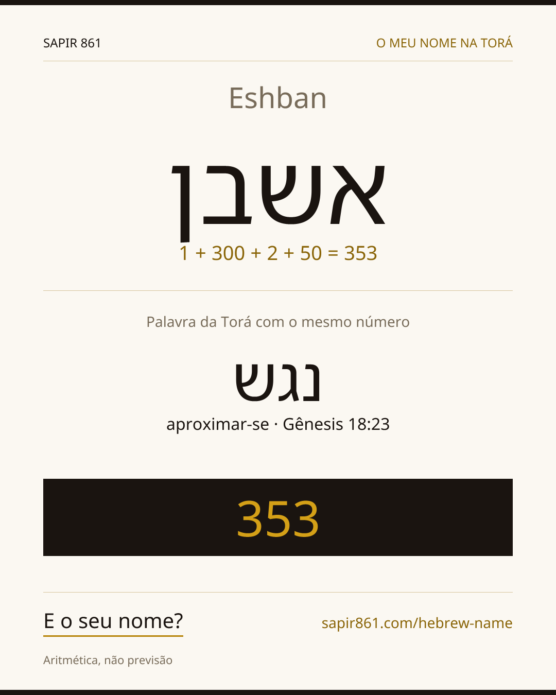 Eshban — אשבן