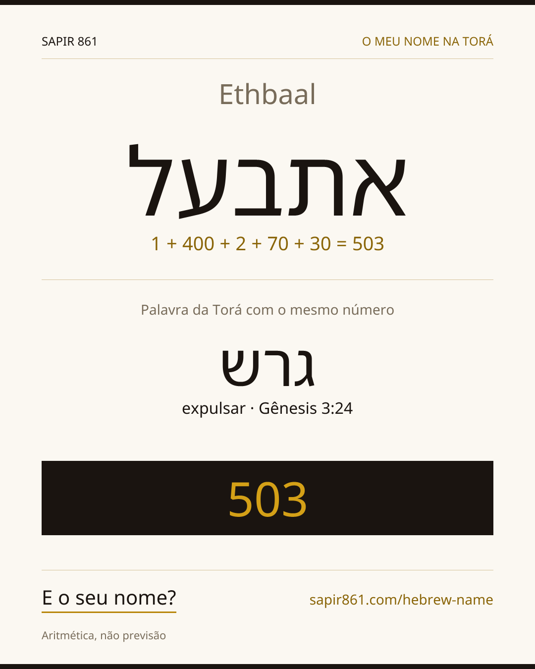 Ethbaal — אתבעל