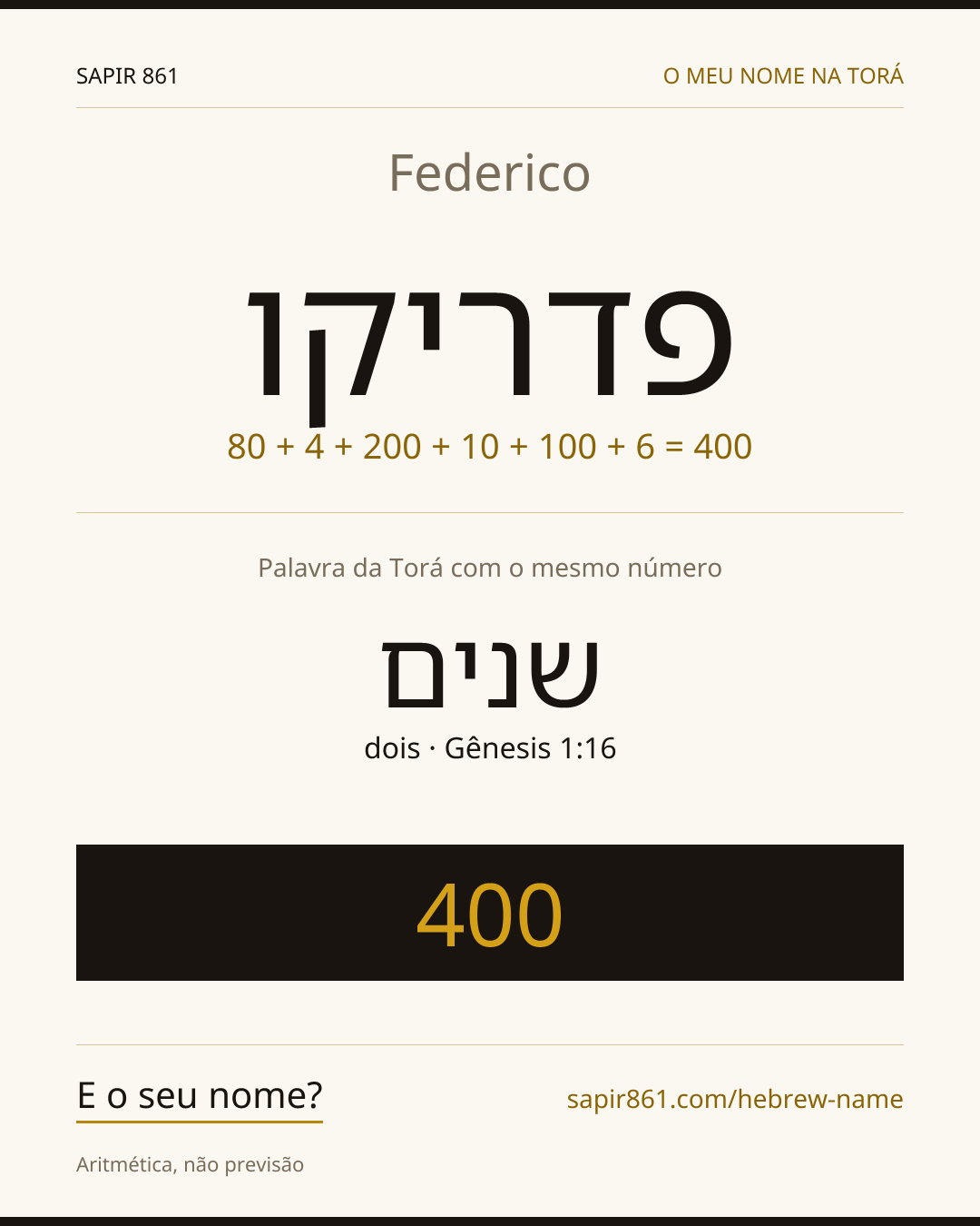 Federico — פדריקו