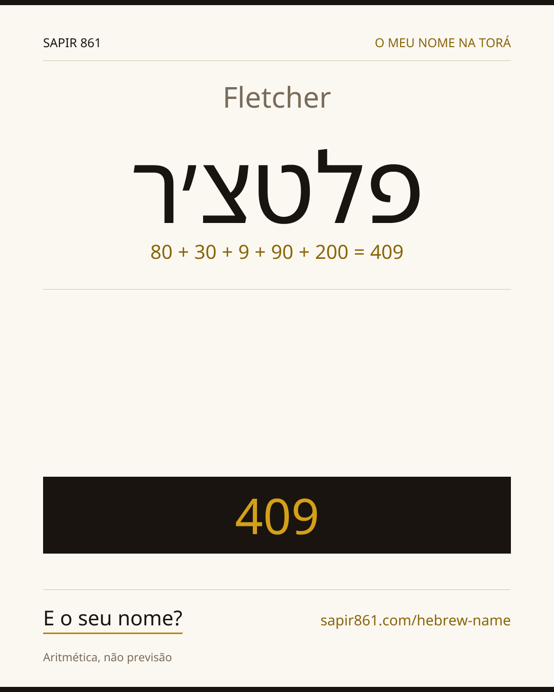 Fletcher — פלטצ׳ר