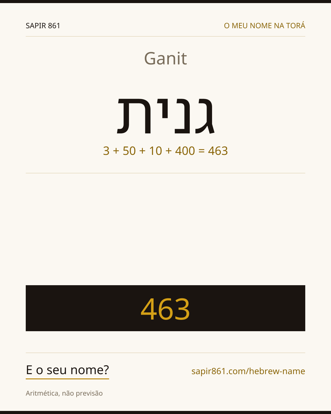Ganit — גנית