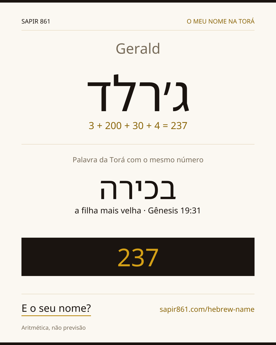Gerald — ג׳רלד