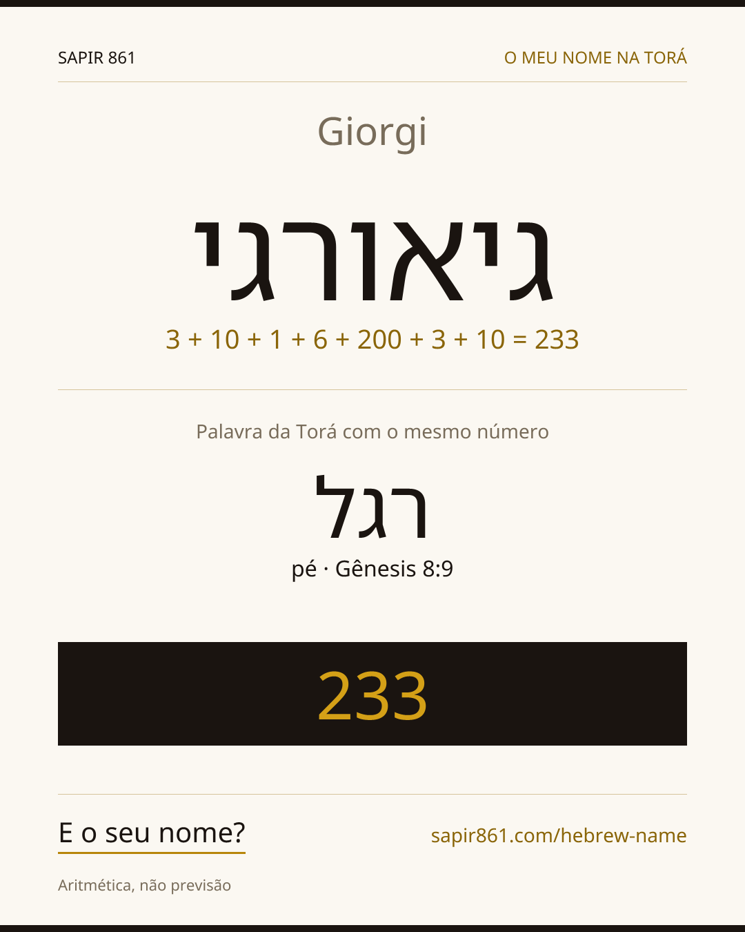 Giorgi — גיאורגי