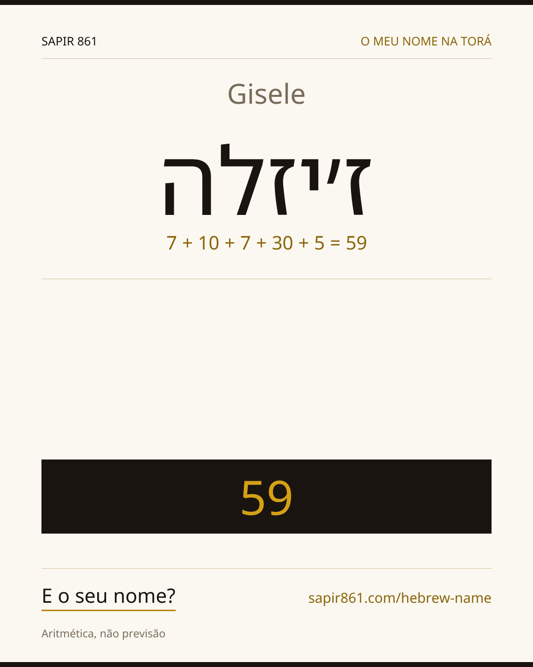 Gisele — ז׳יזלה