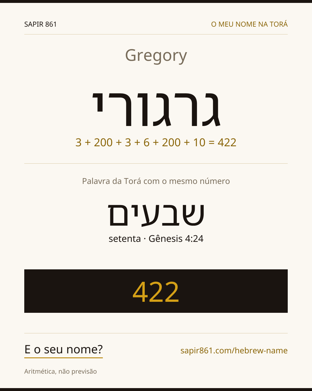 Gregory — גרגורי