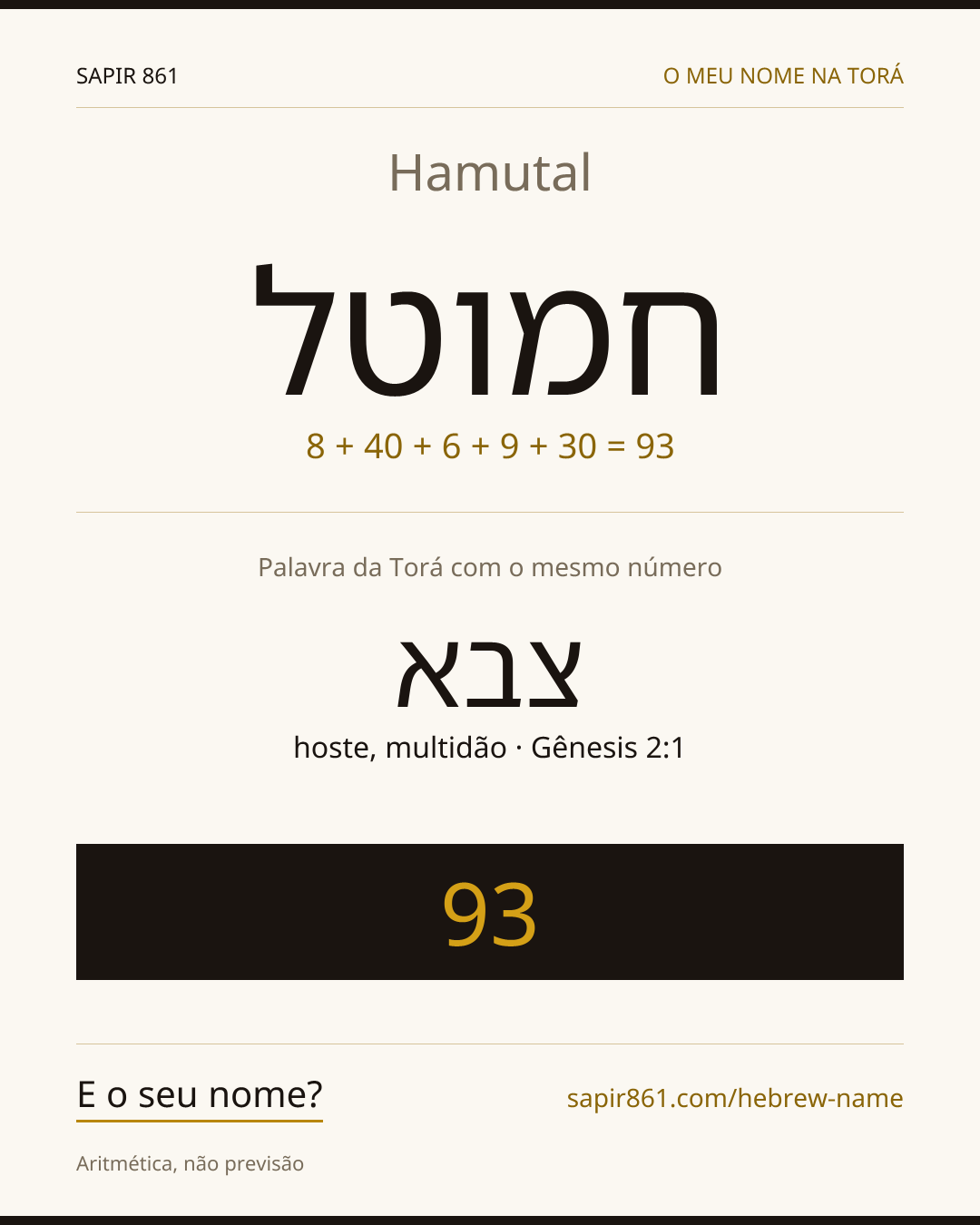 Hamutal — חמוטל