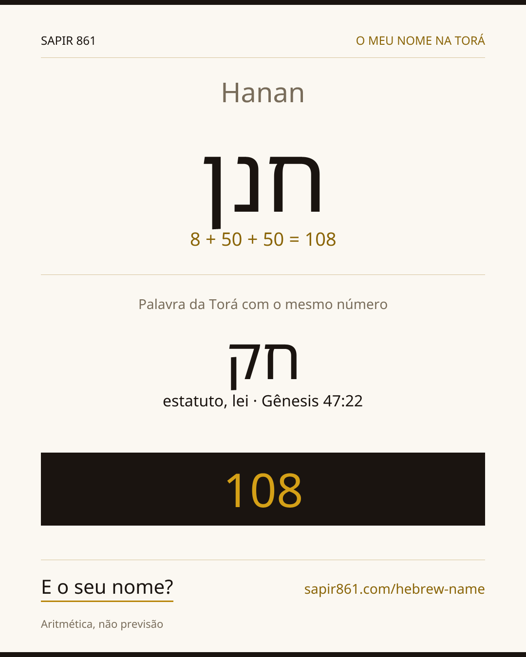 Hanan — חנן