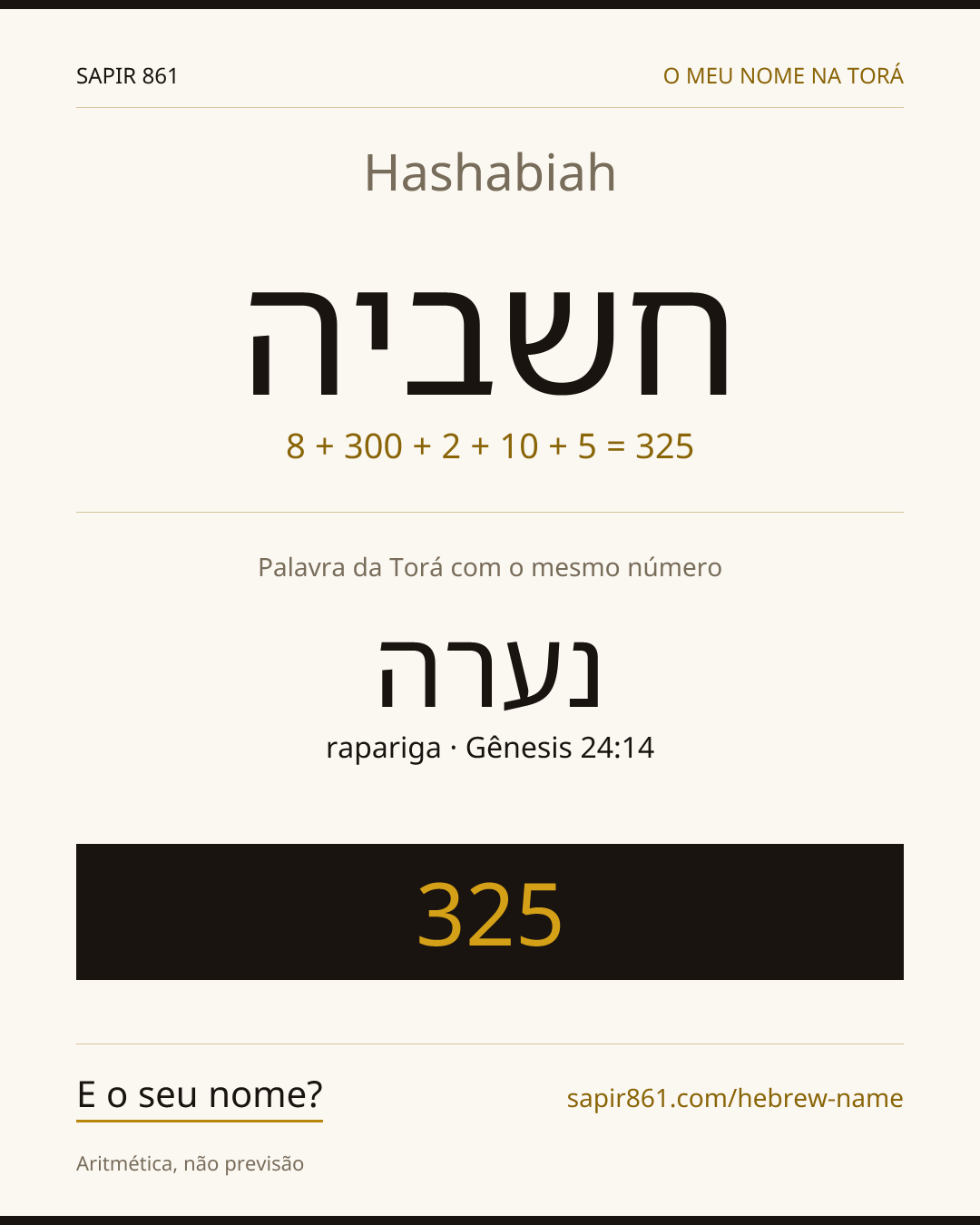 Hashabiah — חשביה