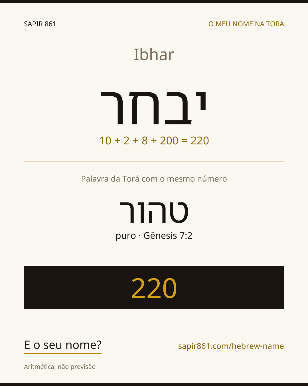 Ibhar — יבחר