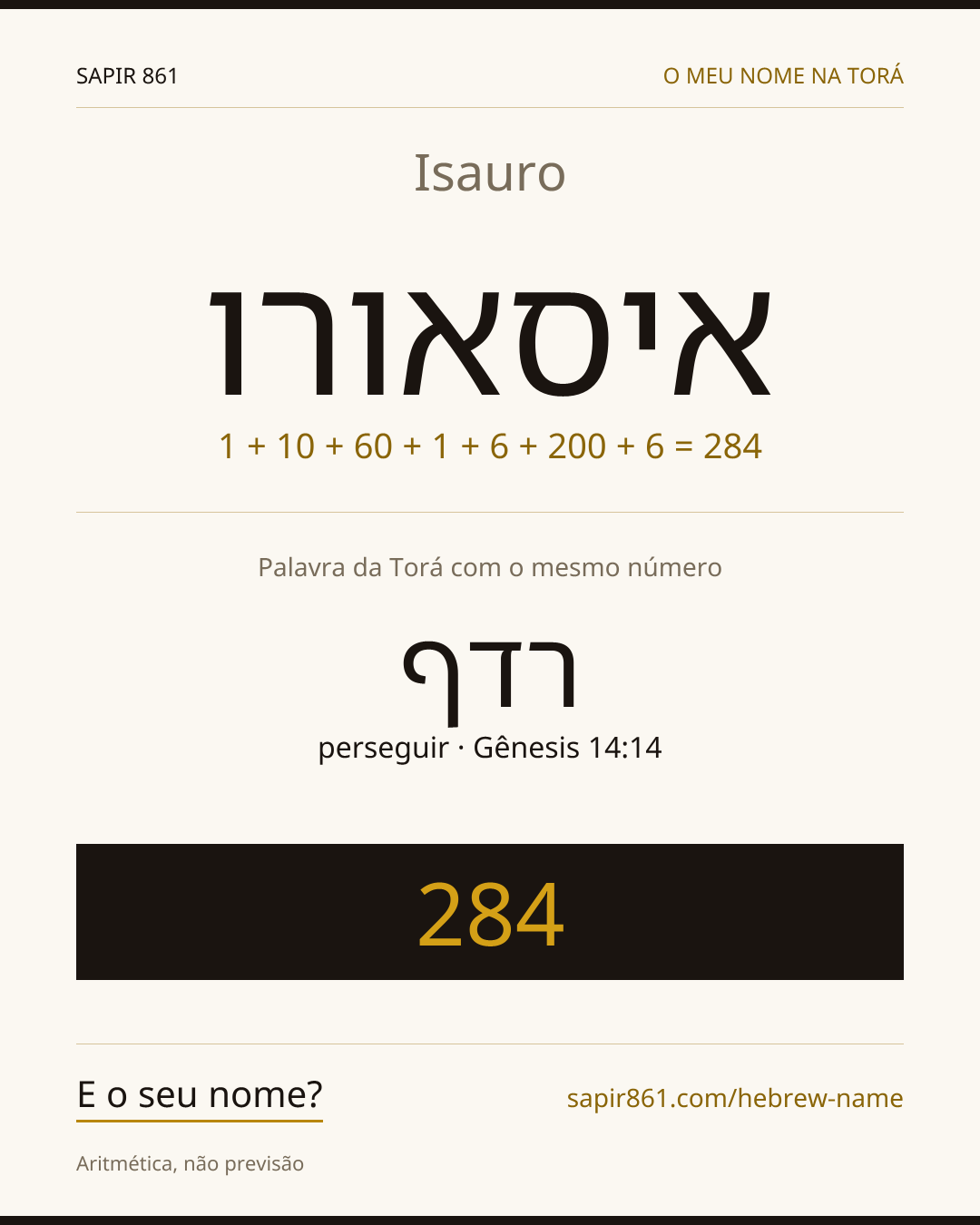Isauro — איסאורו