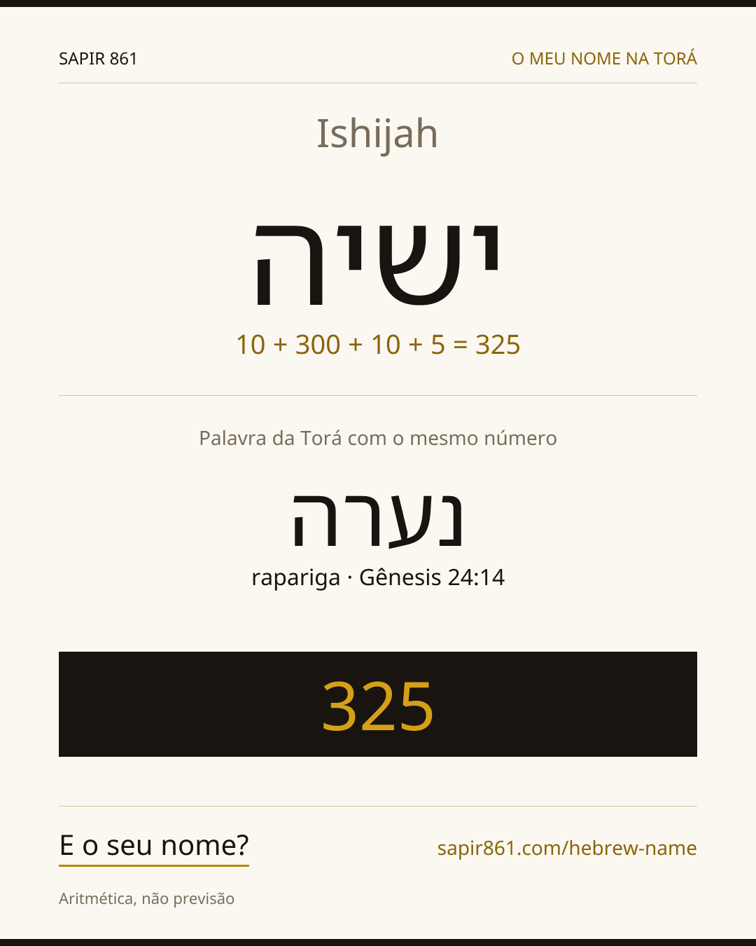 Ishijah — ישיה