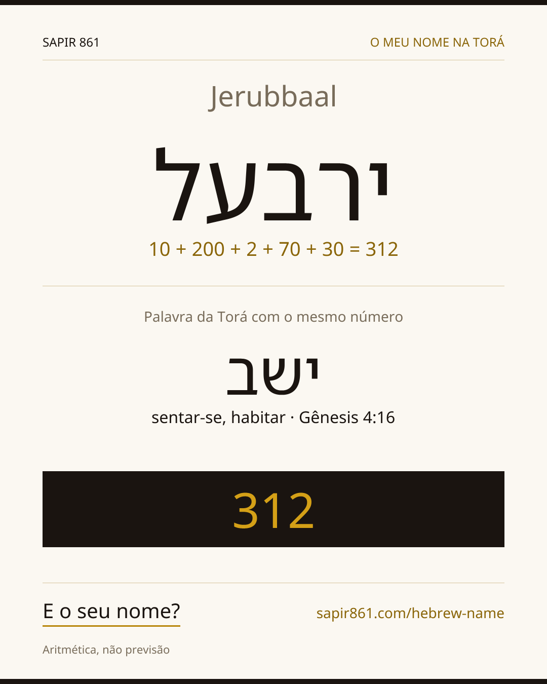 Jerubbaal — ירבעל