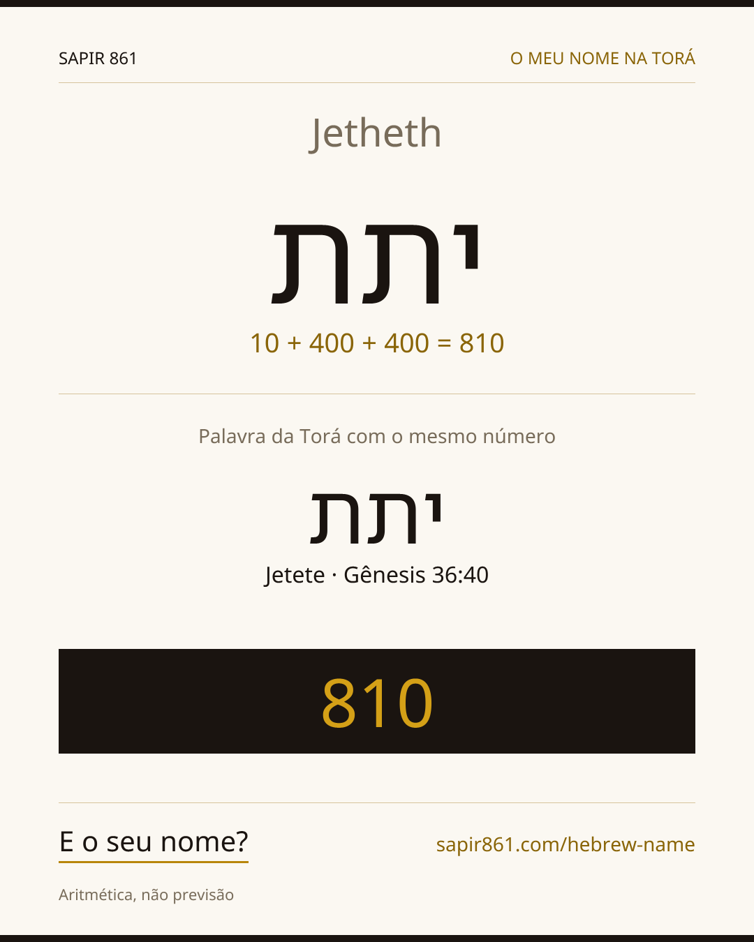 Jetheth — יתת