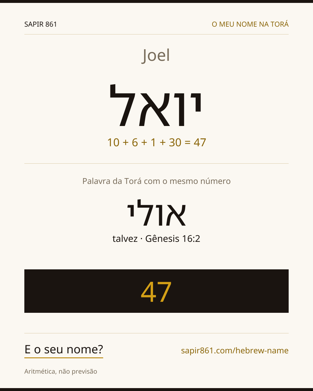 Joel — יואל