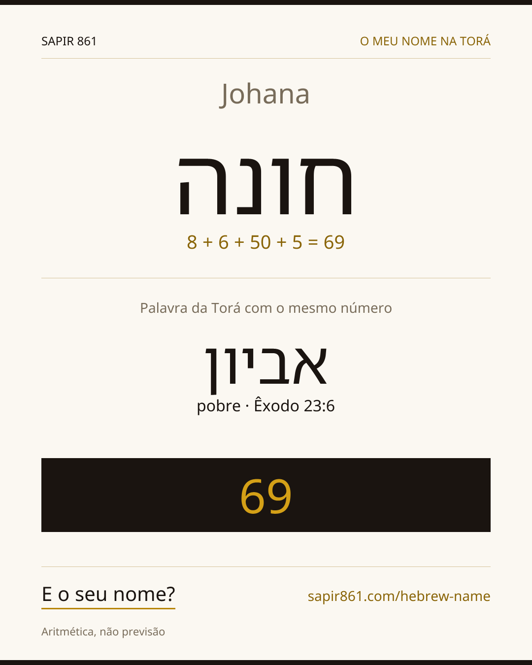 Johana — חונה