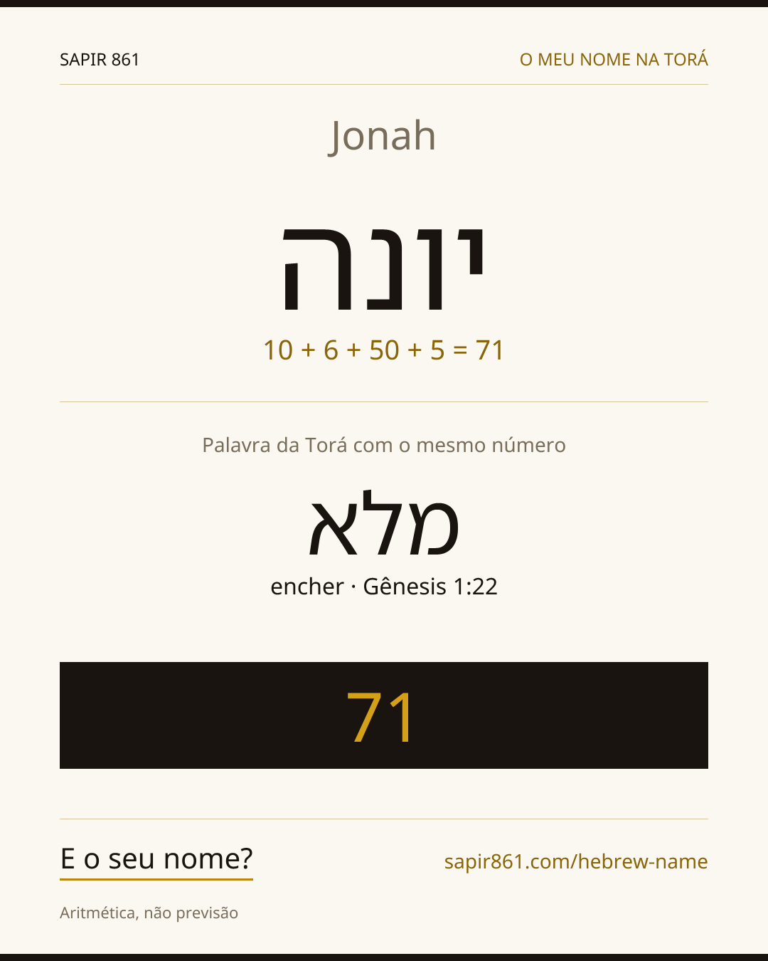 Jonah — יונה