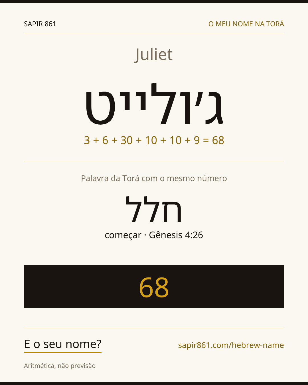 Juliet — ג׳ולייט