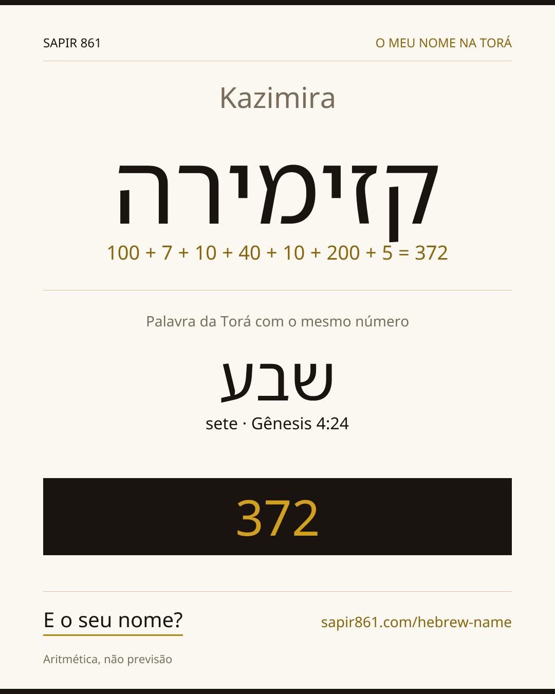 Kazimira — קזימירה