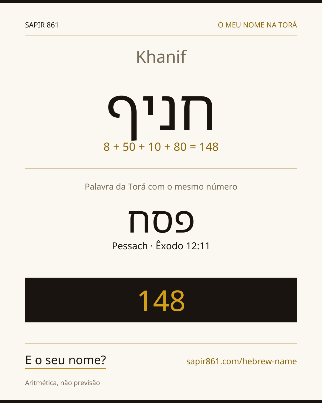 Khanif — חניף