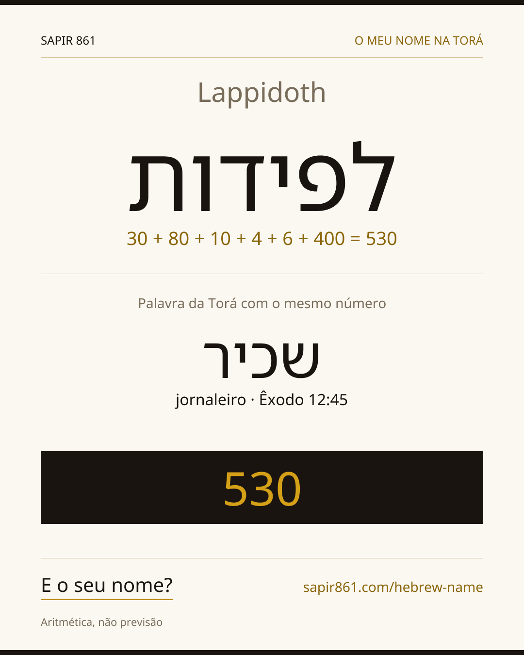 Lappidoth — לפידות
