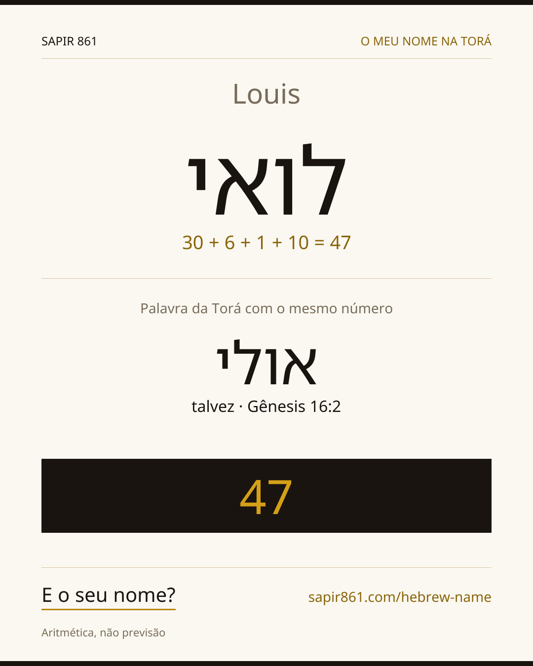Louis — לואי