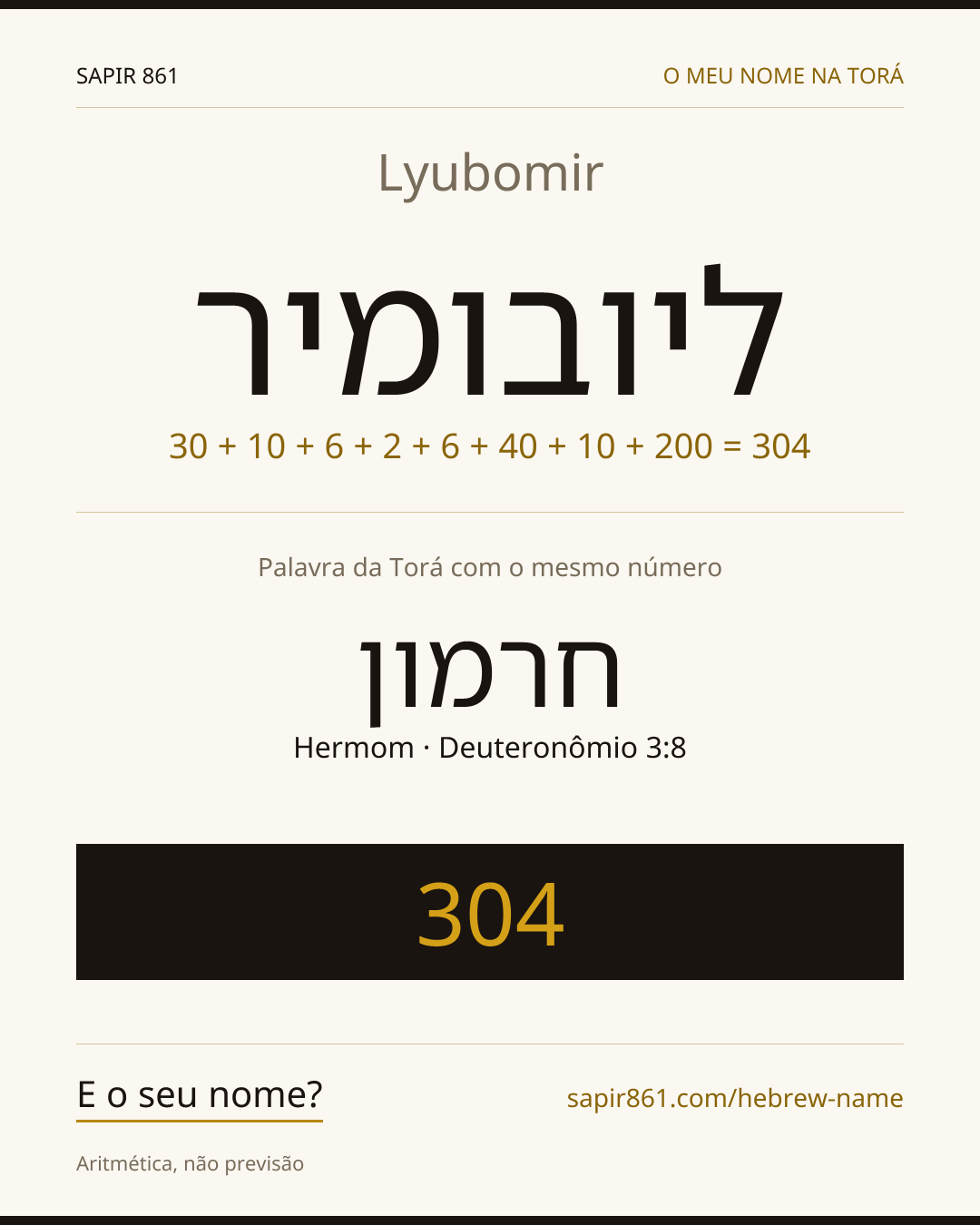 Lyubomir — ליובומיר