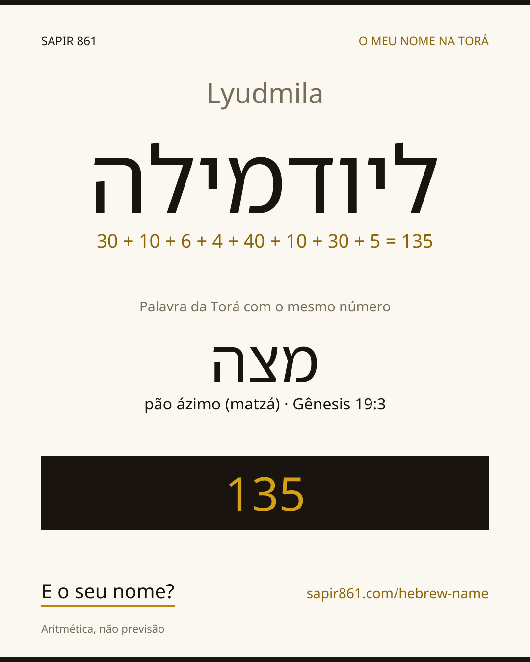 Lyudmila — ליודמילה