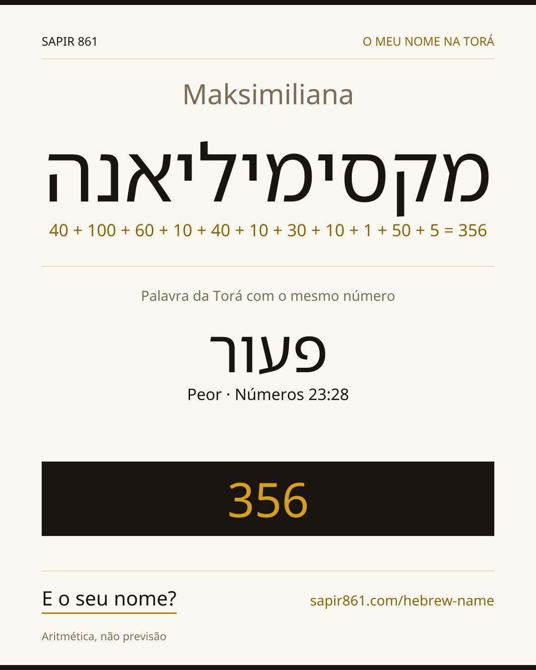 Maksimiliana — מקסימיליאנה