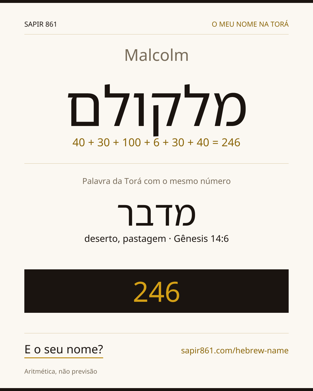 Malcolm — מלקולם