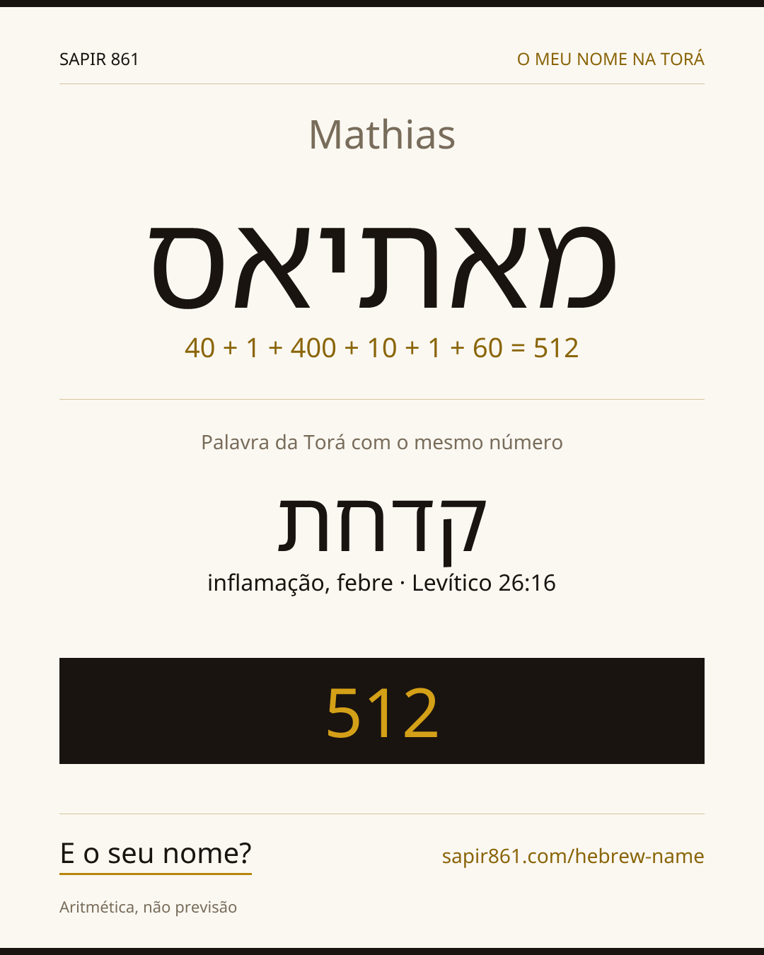 Mathias — מאתיאס
