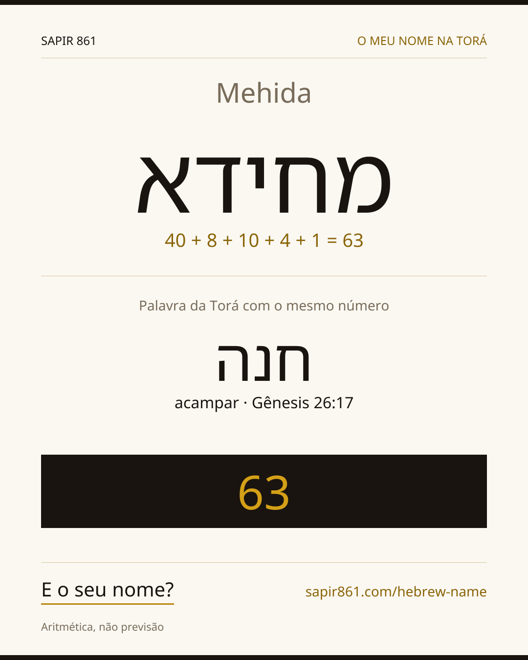 Mehida — מחידא