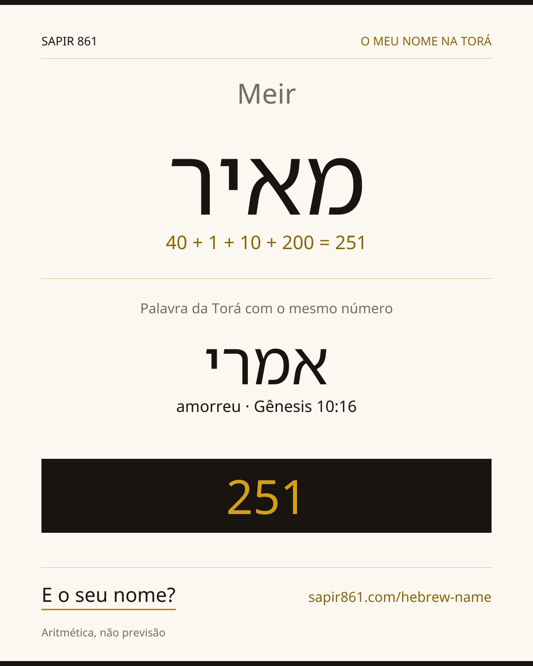Meir — מאיר