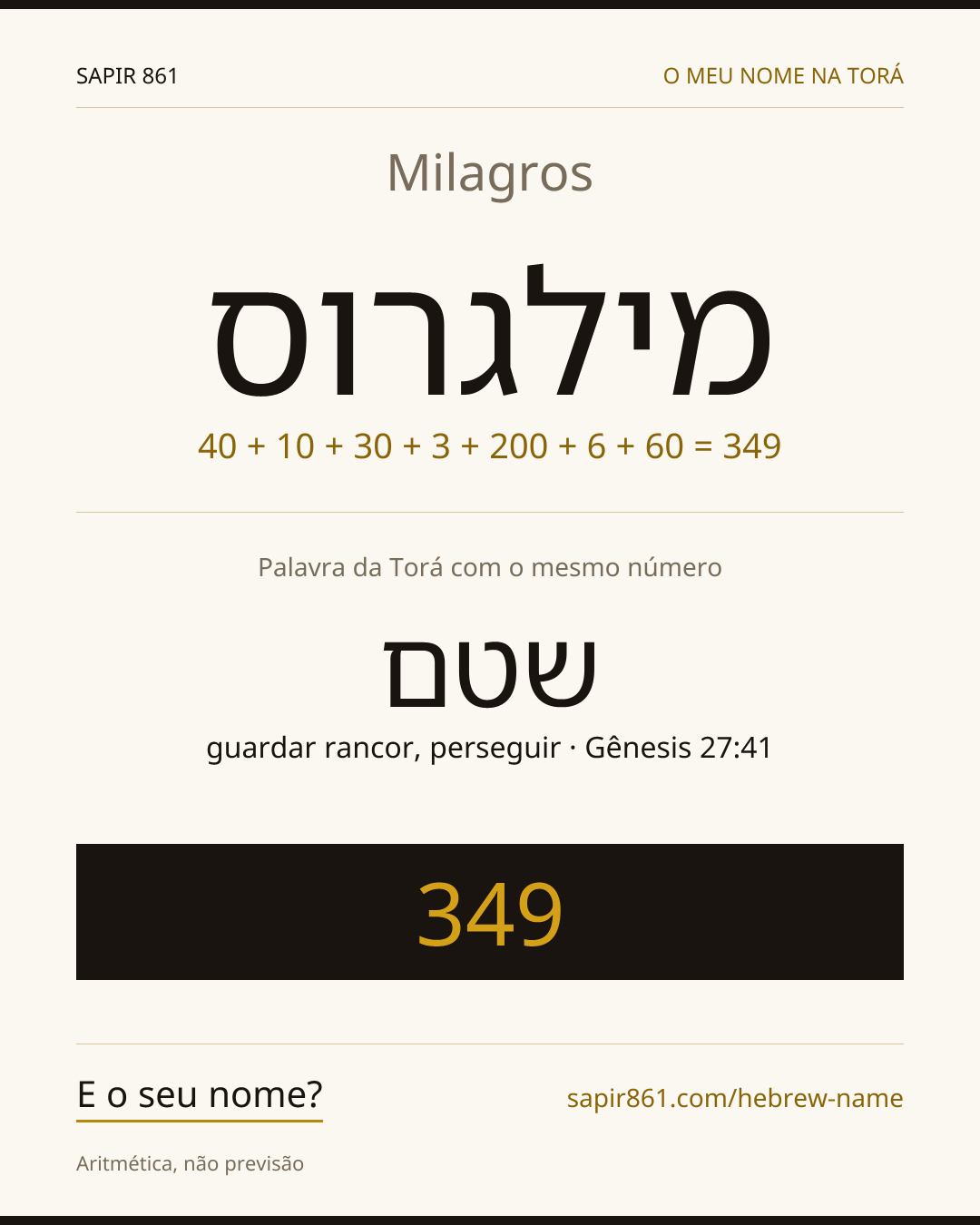 Milagros — מילגרוס
