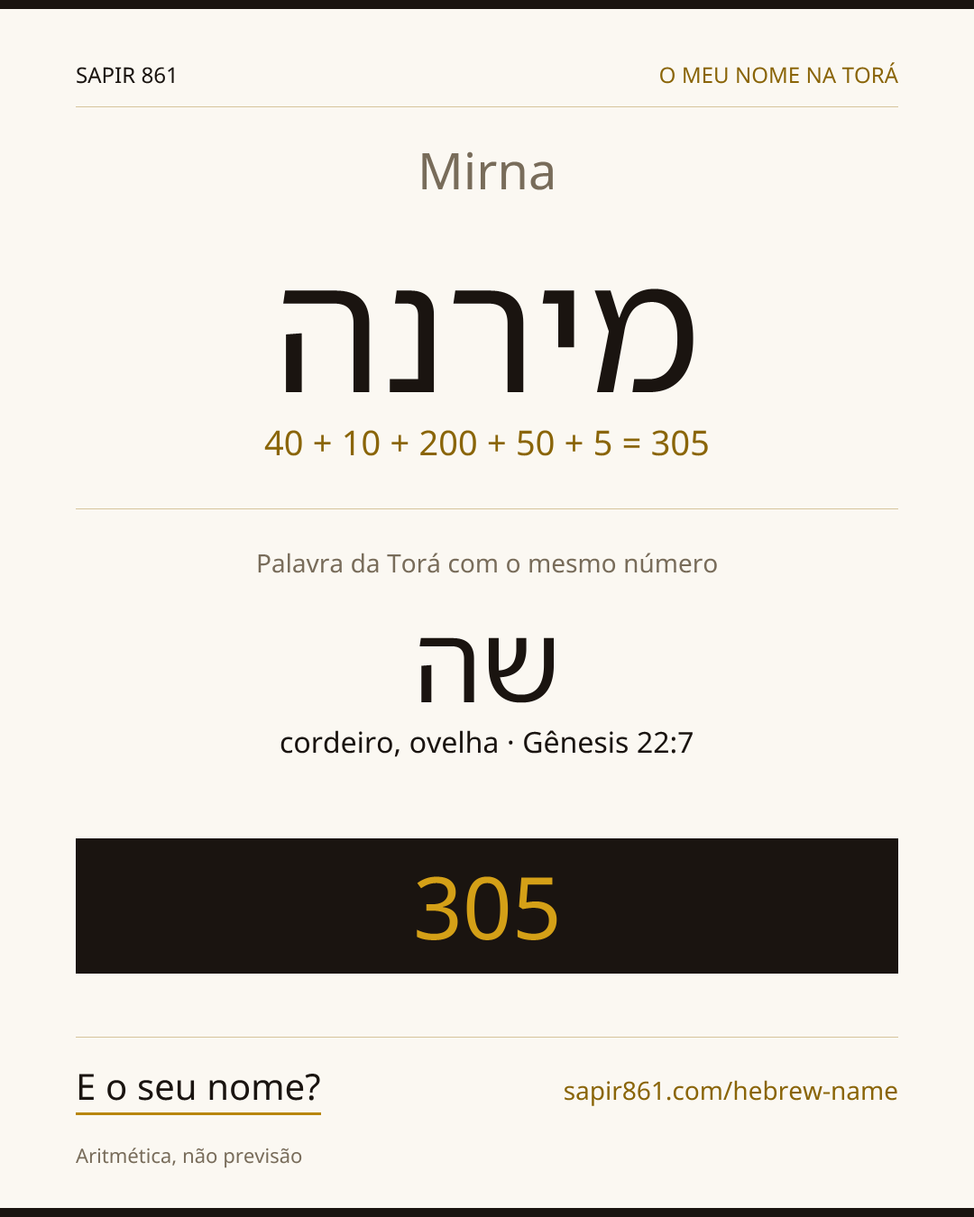 Mirna — מירנה
