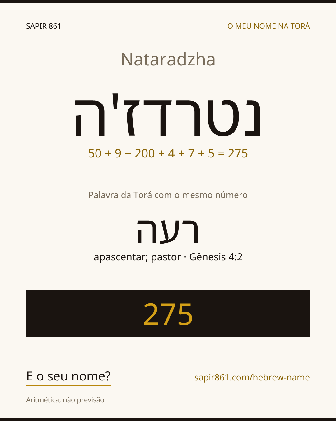 Nataradzha — נטרדז'ה