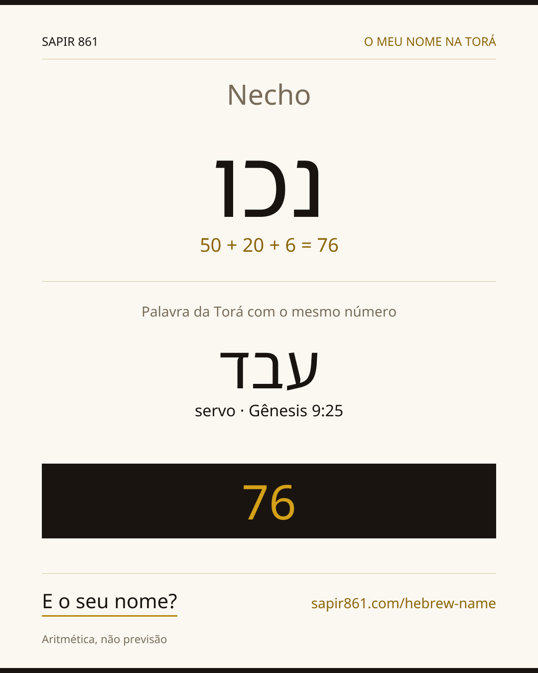 Necho — נכו