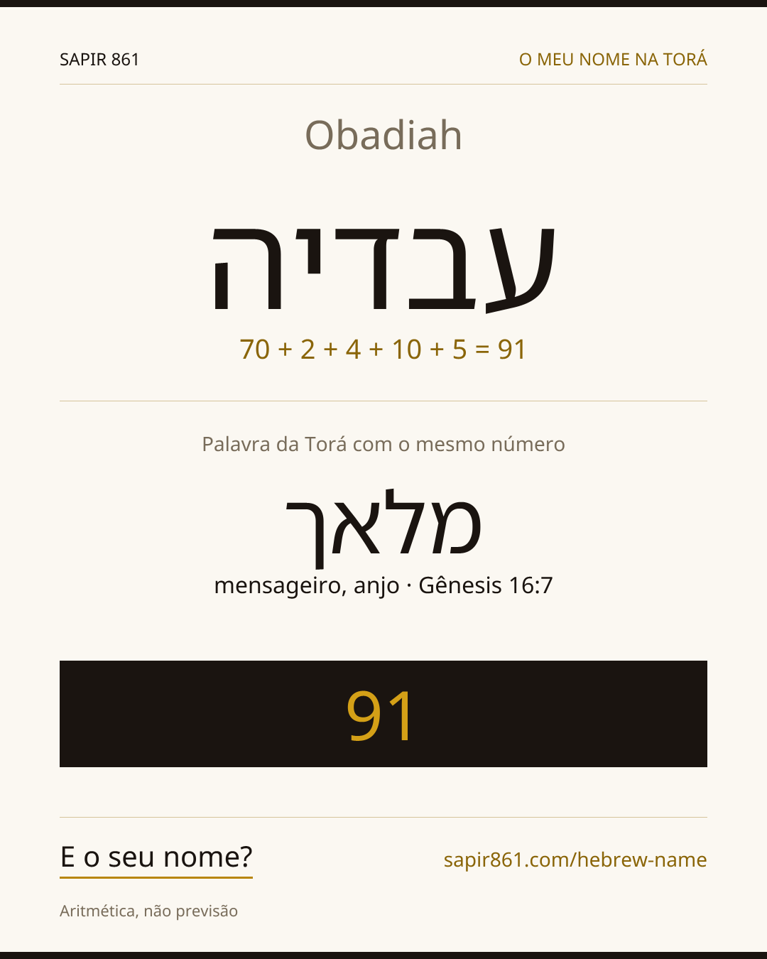 Obadiah — עבדיה