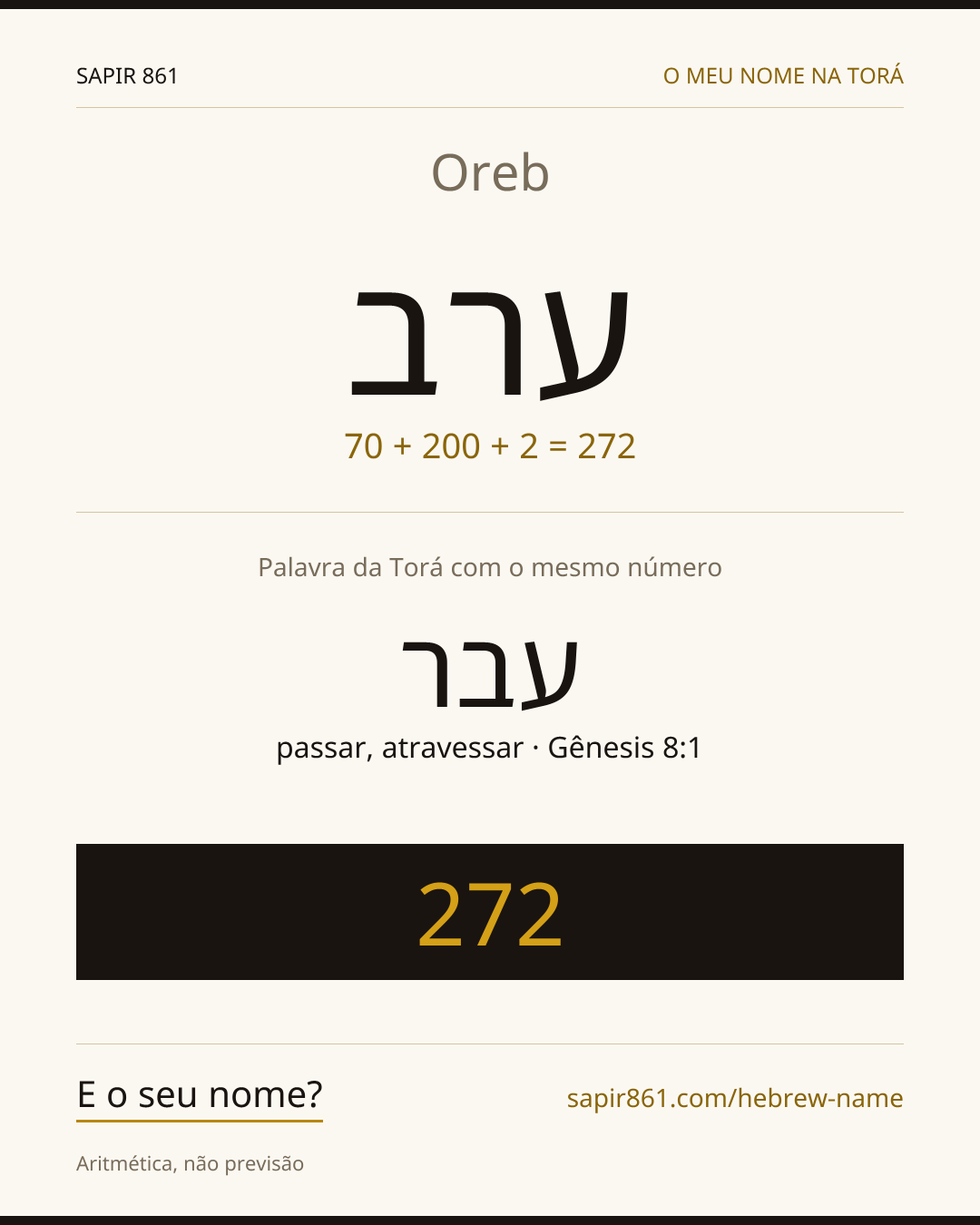 Oreb — ערב