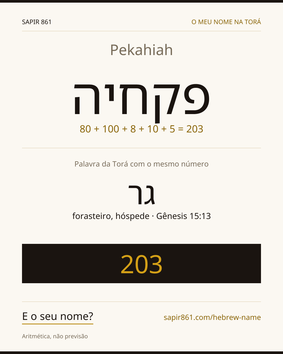 Pekahiah — פקחיה