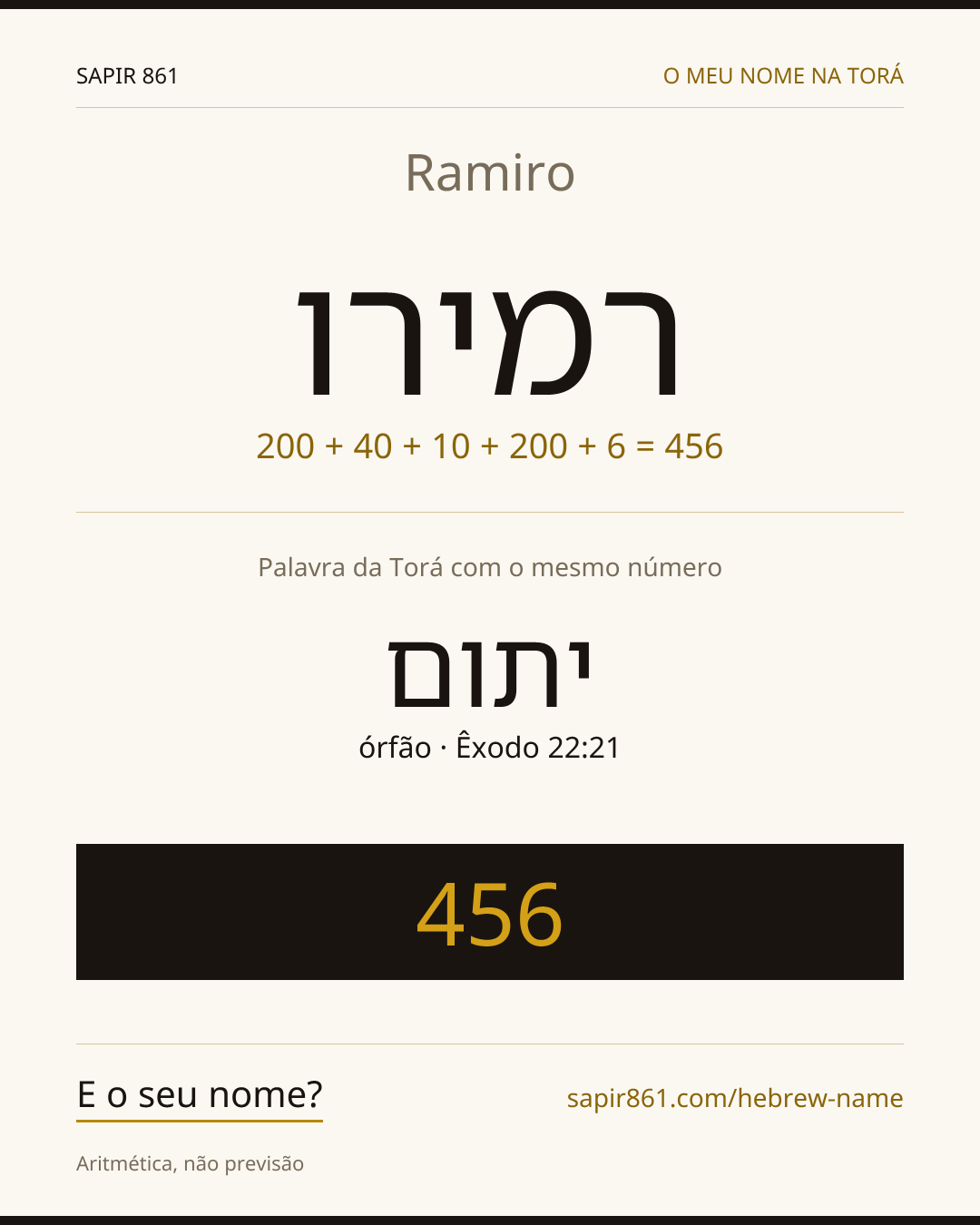 Ramiro — רמירו