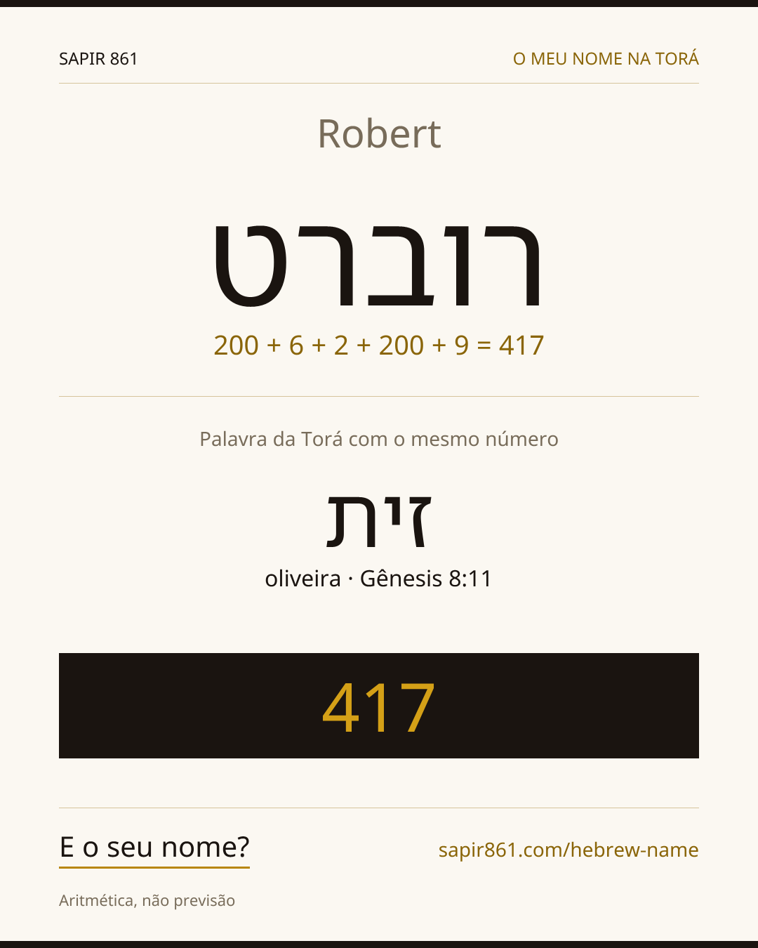 Robert — רוברט