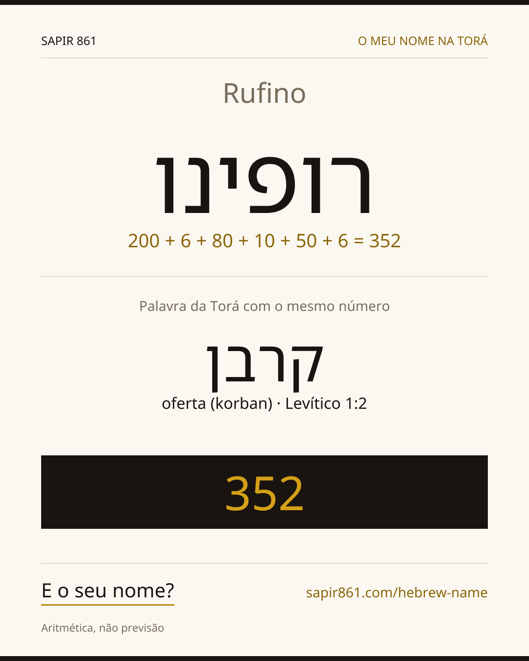Rufino — רופינו
