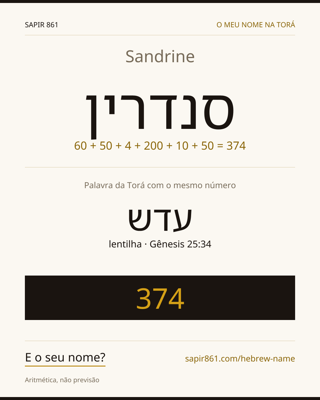 Sandrine — סנדרין