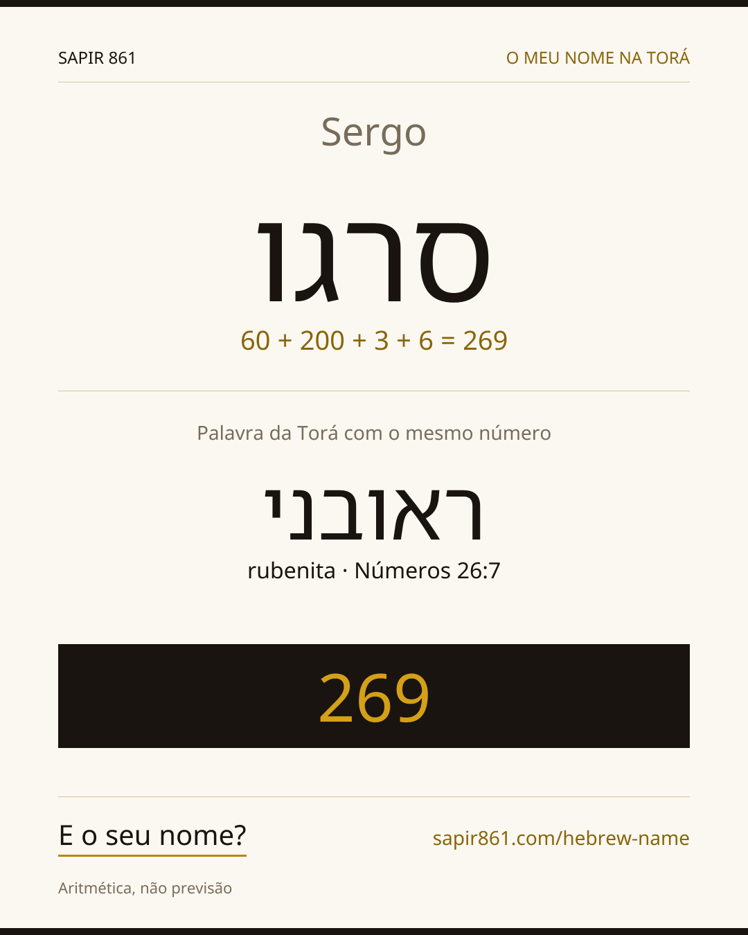 Sergo — סרגו