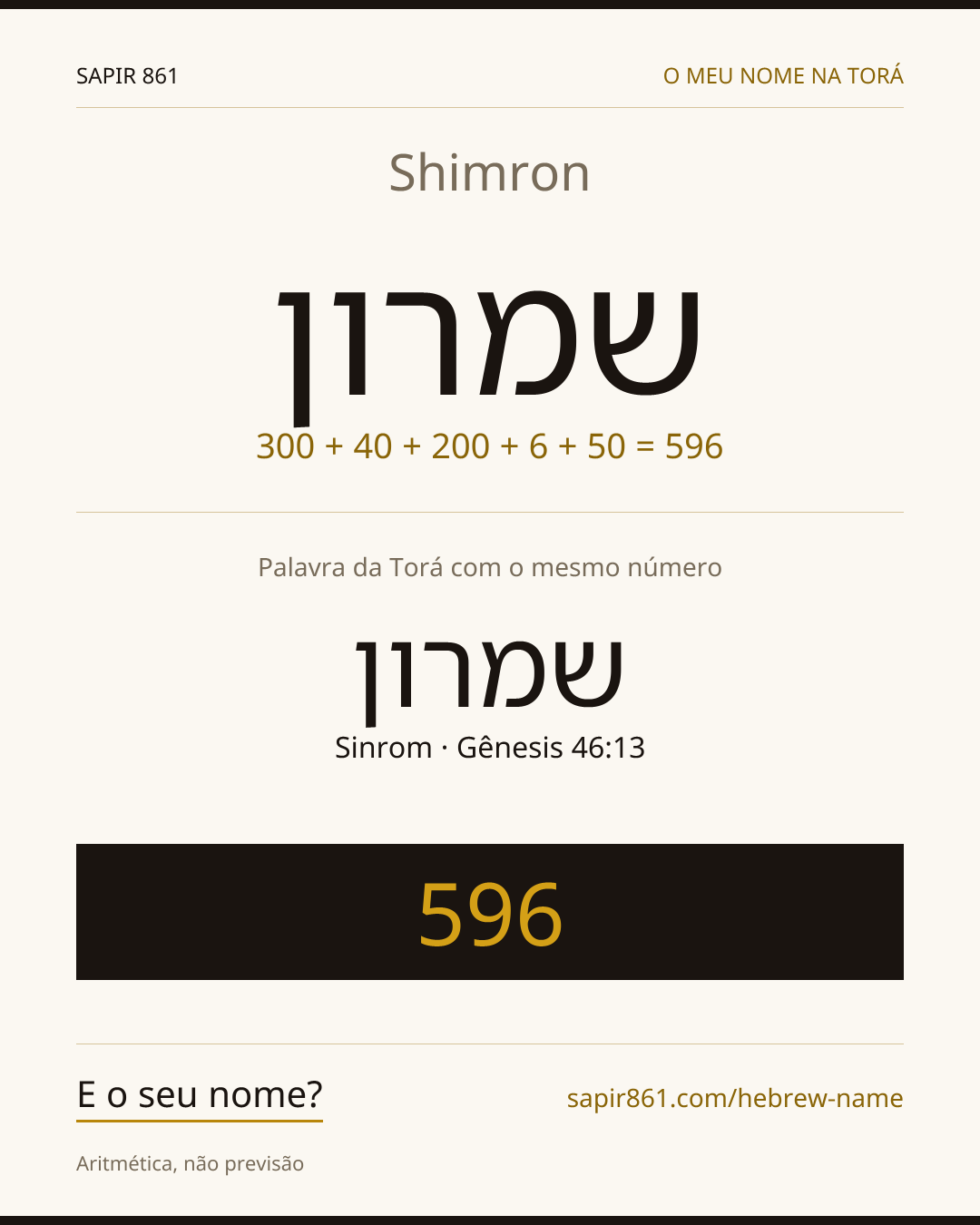Shimron — שמרון