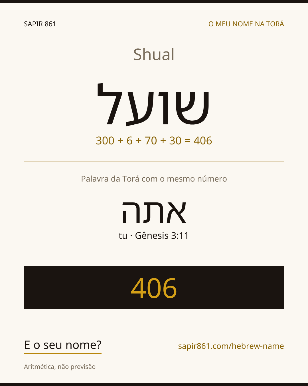 Shual — שועל