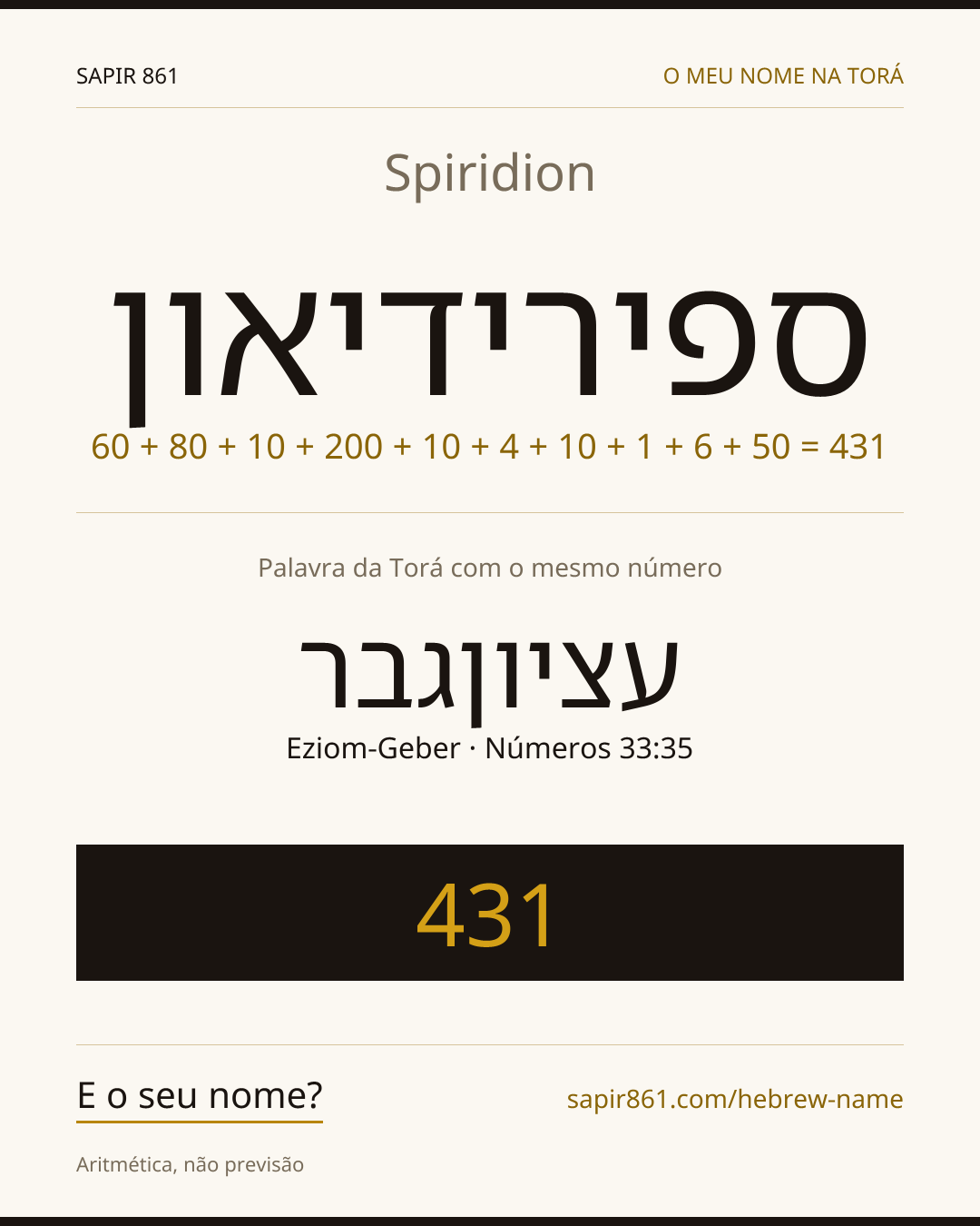 Spiridion — ספירידיאון