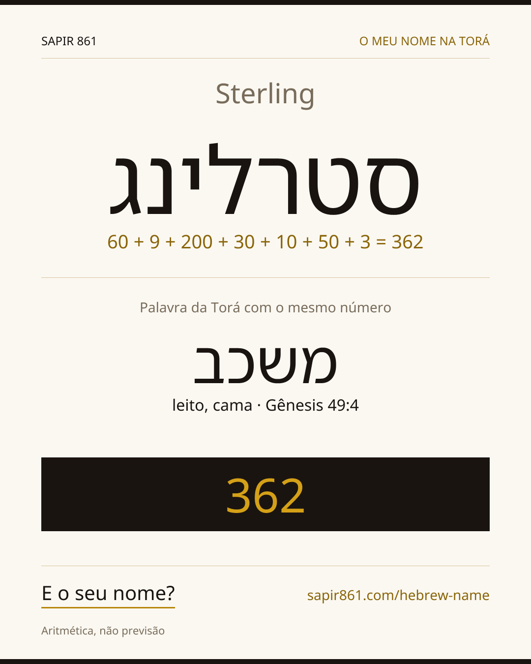 Sterling — סטרלינג