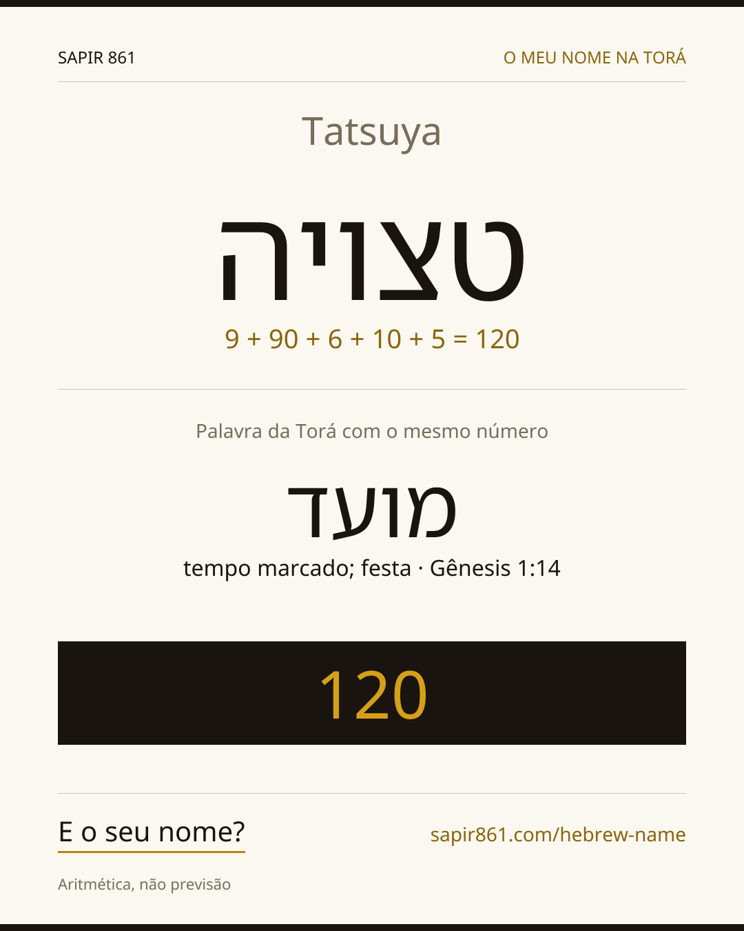 Tatsuya — טצויה