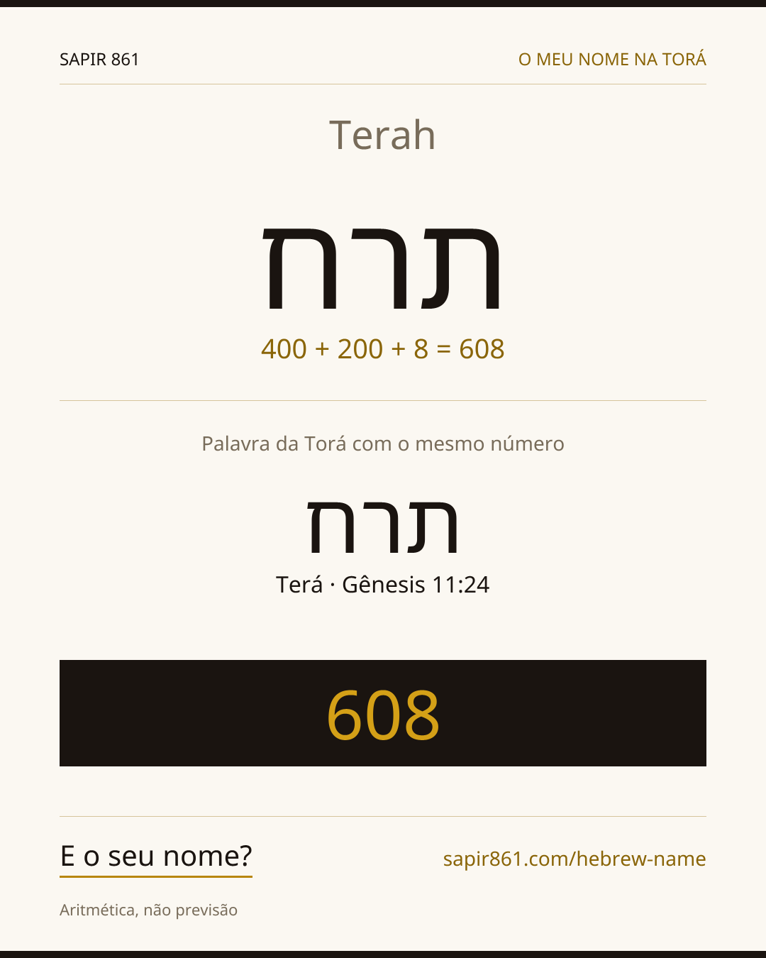 Terah — תרח